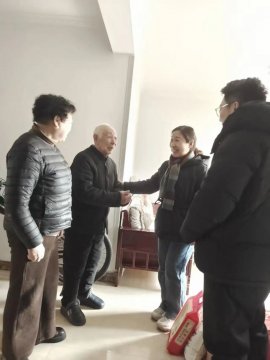 金马送暖，情系桑榆——我院走访慰问离休干部